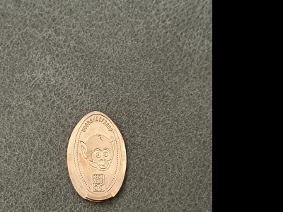 Souvenirmünze – Motiv von Münzautomat Apenheul - Affenpark Gorilla (J.C. Wilslaan 21, 7313 HK Apeldorn)