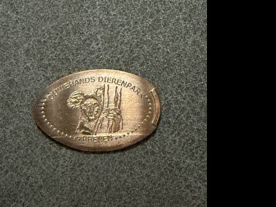 Souvenirmünze – Motiv von Münzautomat Ouwenhands Dierenpark - Koala (Educatie, 3911 AZ Rhenen)
