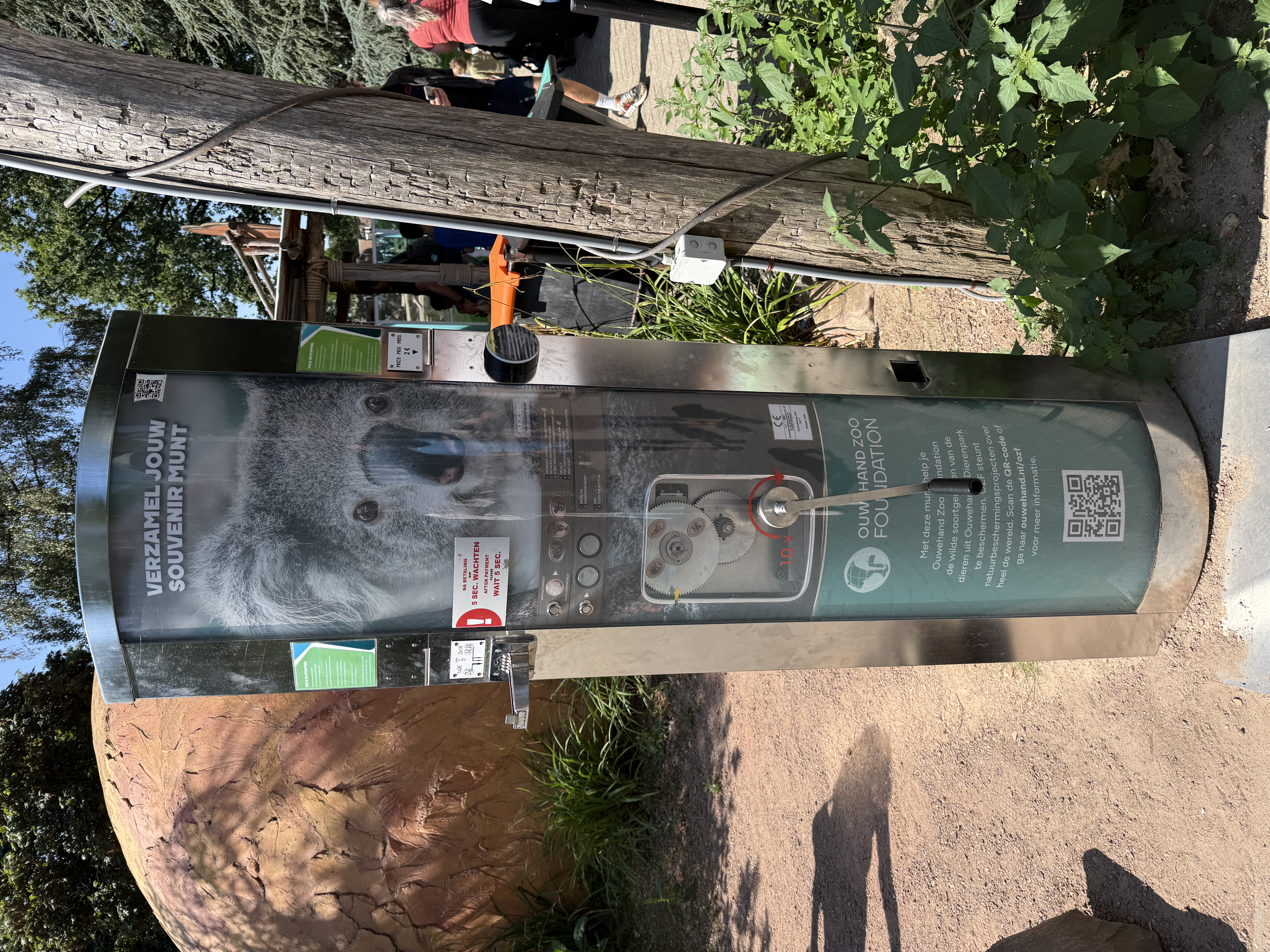 Münzautomat Ouwenhands Dierenpark - Koala in Rhenen