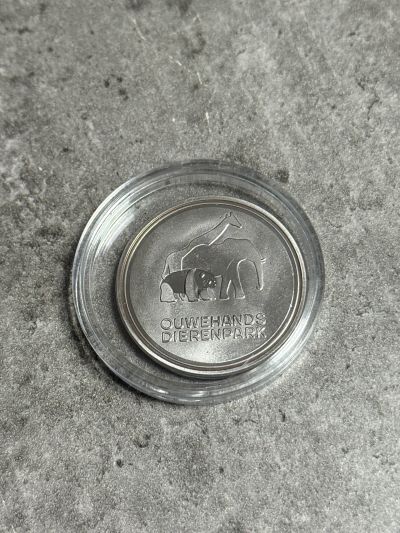 Panda laufend – Médaille souvenir – Verso