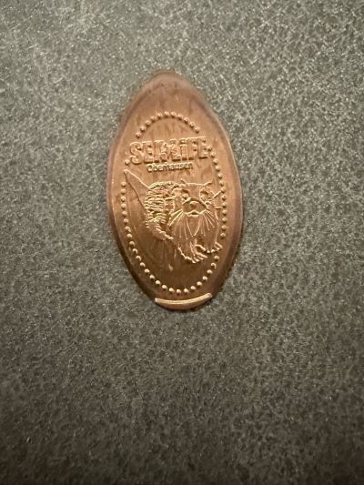 Souvenirmünze – Motiv von Münzautomat Sealife - Ausgang (Zum Aquarium 1, 46047 Oberhausen)