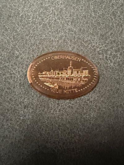 Souvenirmünze – Motiv von Münzautomat CENTRO / Sealife (Luise-Albertz-Platz, 46047 Oberhausen)