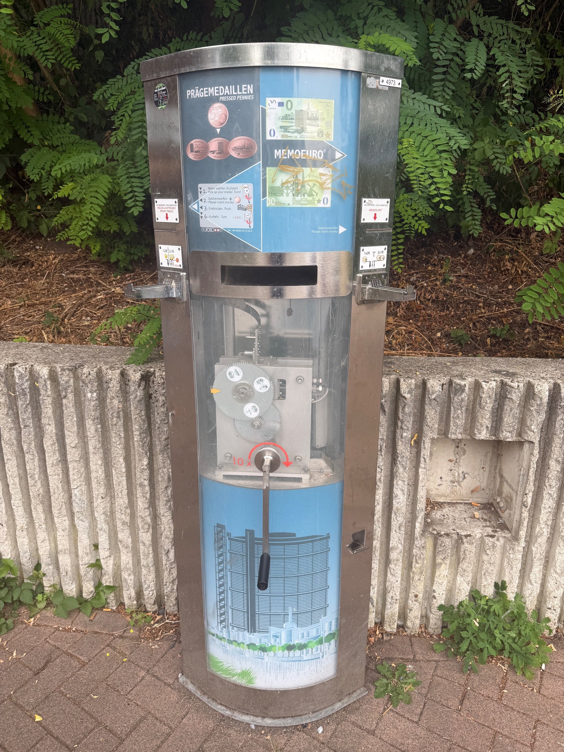 Münzautomat CENTRO / Sealife in Oberhausen