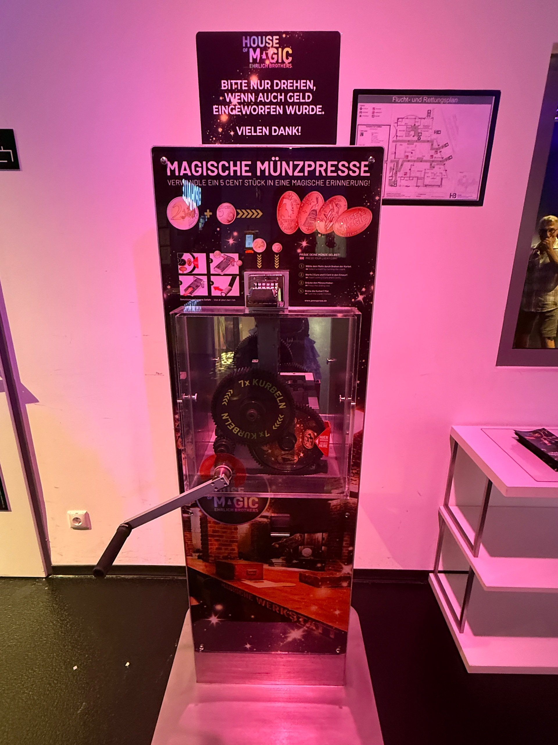 Münzautomat House of Magic in Oberhausen