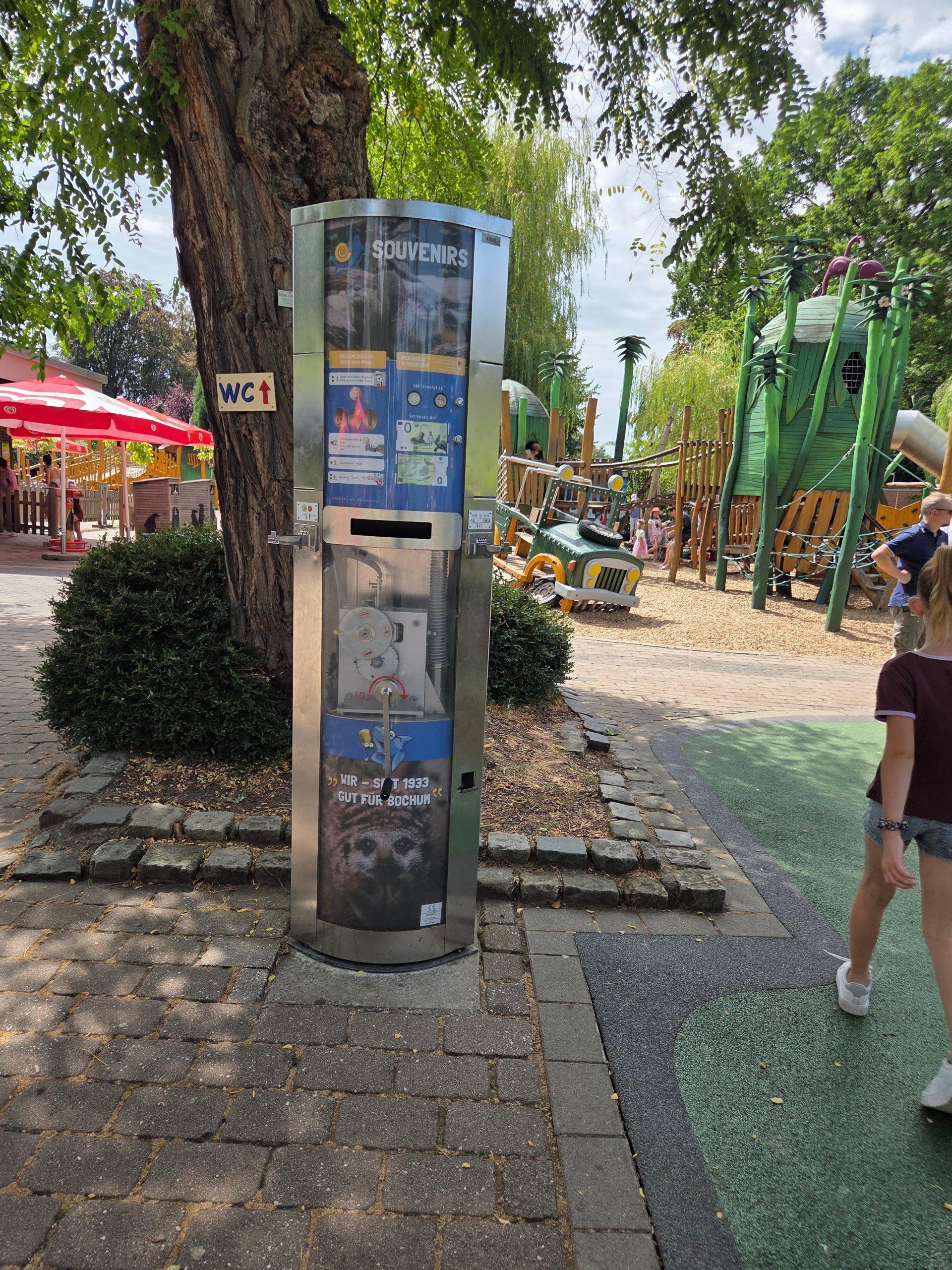 Münzautomat Souvenir münzen  in Bochum