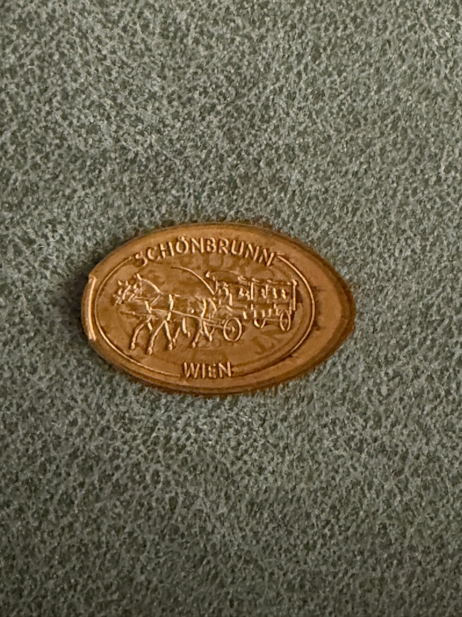 Souvenirmünze Schönbrunn Group Center in Österreich