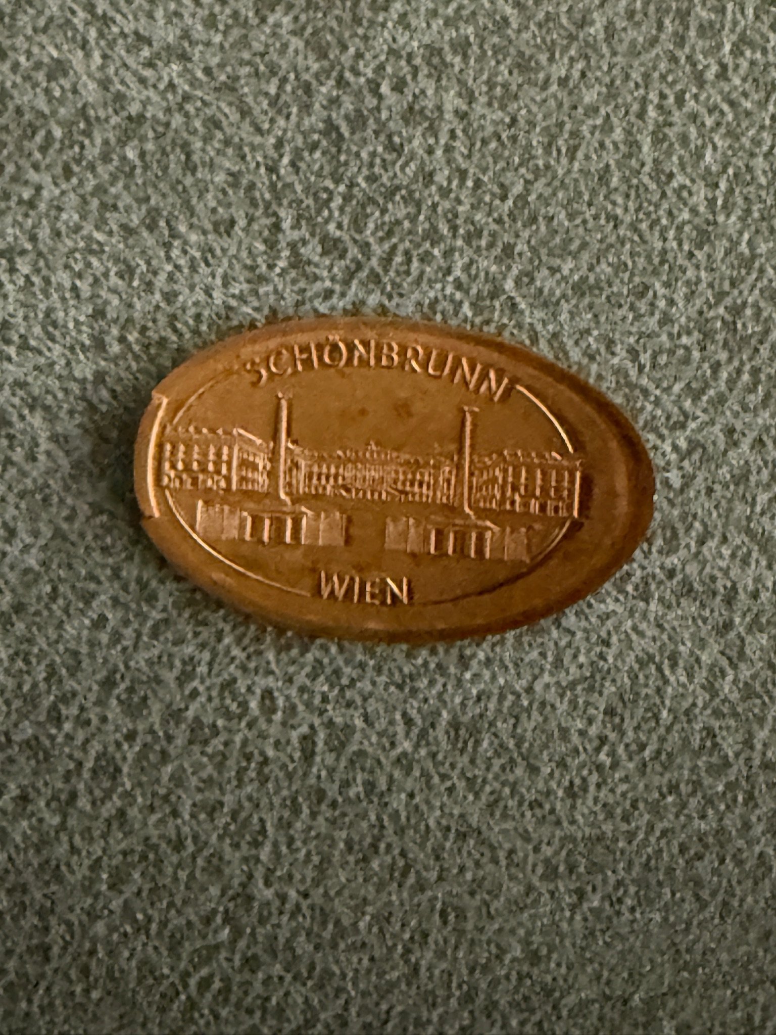 Souvenirmünze Schönbrunn Group Center in Österreich