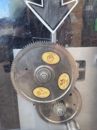 Souvenirmünze – Motiv von Münzautomat Karls Erlebnisdorf Traktorbahn (Purkshof 2, 18182 Rövershagen)