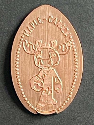 Souvenirmünze – Motiv von Münzautomat Aztekenstadion (Fußball WM 2026) (Mexiko-Stadt)