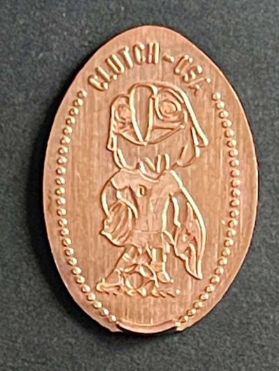 Souvenirmünze – Motiv von Münzautomat Aztekenstadion (Fußball WM 2026) (Mexiko-Stadt)