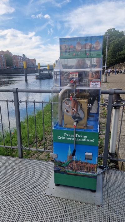 Münzautomat Bremen "Alexander von Humboldt" in Bremen