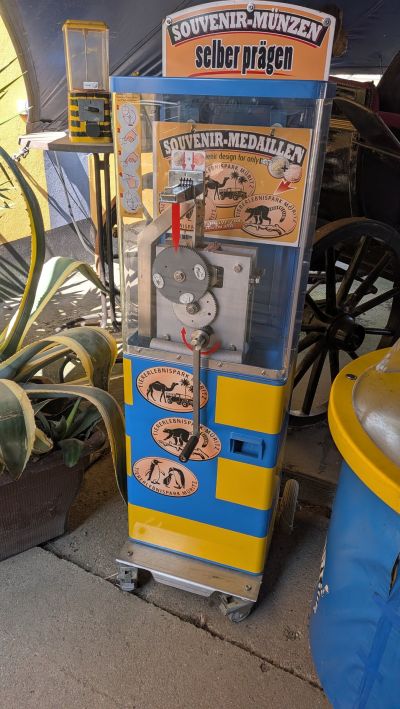 Münzautomat Tiererlebnispark Müritz in Tarpstr. 37, Grabowhöfe – Titelbild