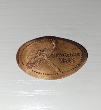Souvenirmünze – Motiv von Münzautomat Wels - Tierpark (Maria-Theresia-Straße 33, 4600 Wels)