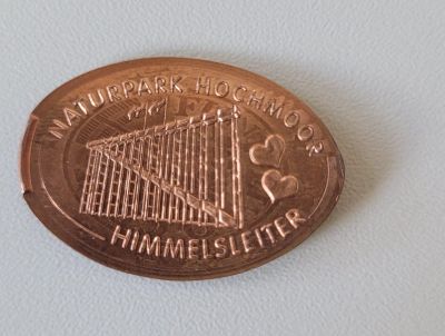 Souvenirmünze – Motiv von Münzautomat Unterwasserreich Schrems (Moorbadstraße 4, 3943 Schrems)
