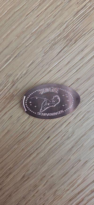 Souvenirmünze – Motiv von Münzautomat Sea Life Scheveningen (Sea Life Scheveningen)