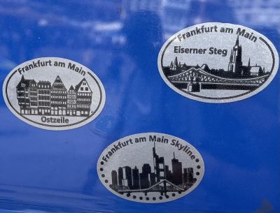 Souvenirmünze – Motiv von Münzautomat Frankfurt Römer A6 (Römerberg 13)