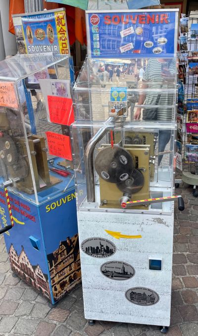Münzautomat Frankfurt Römer A6 in Römerberg 13 – Titelbild