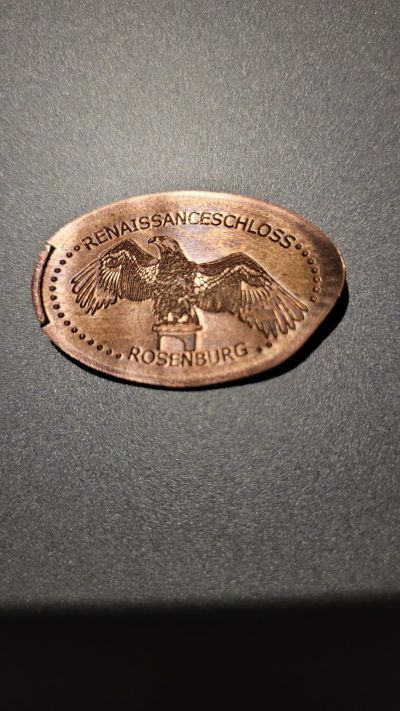 Souvenirmünze – Motiv von Münzautomat Rosenburg „Renaissanceschloss“ (Rosenburg 1, 3573 Rosenburg)