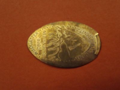 Souvenirmünze – Motiv von Münzautomat Chemnitz Wildgatter (Entdeckerpfad Damhirsche, 09117 Chemnitz)