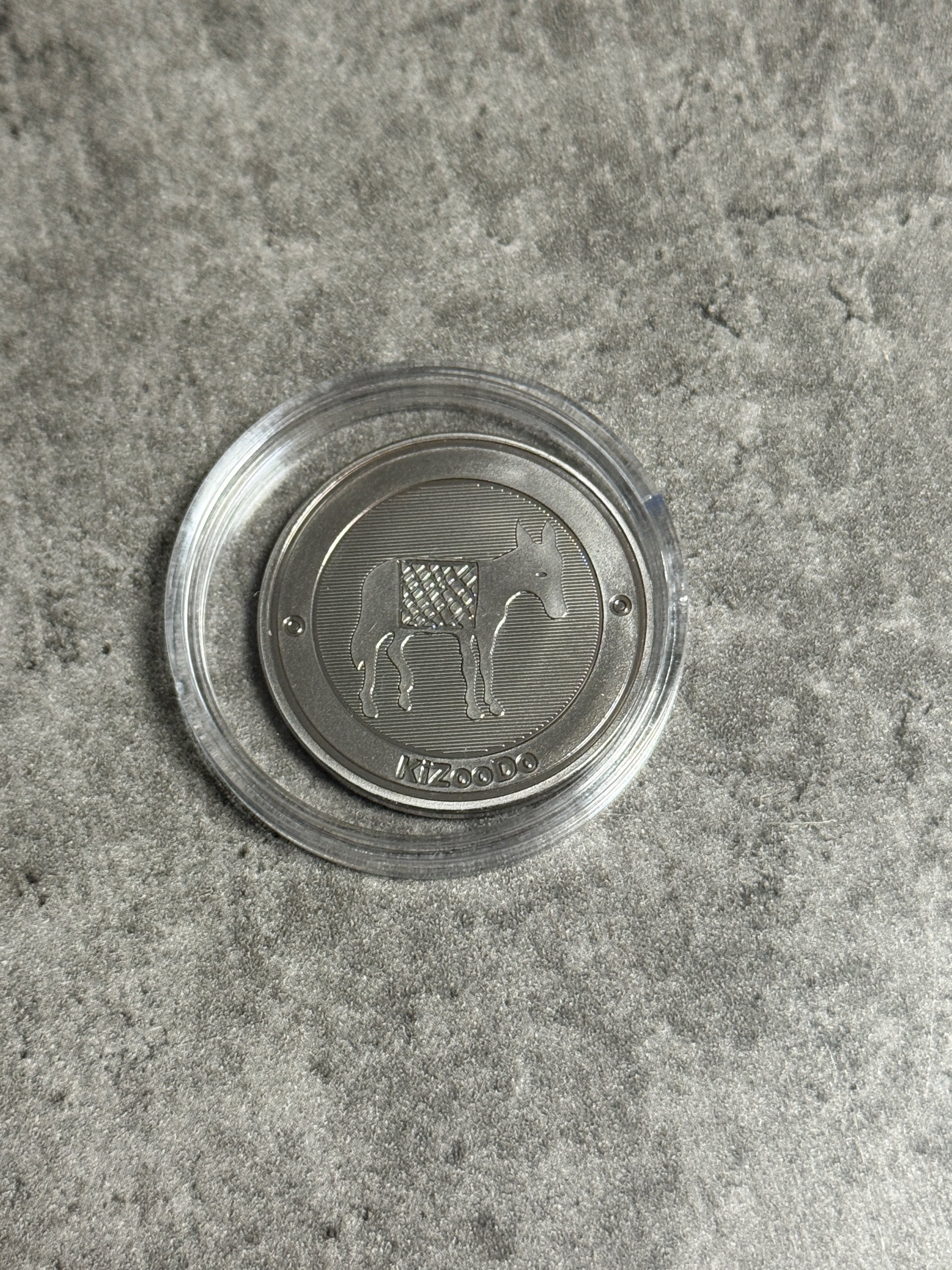 kleiner Panda – Médaille souvenir – Verso