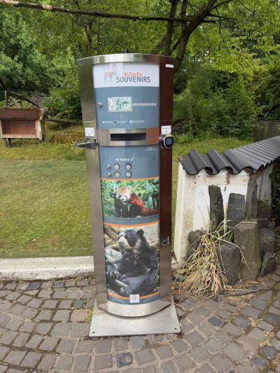 Machine à pièces Zoo Dortmund - roter Panda à Dortmund