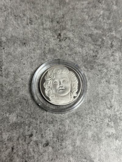 Marilyn Monroe – Souvenirmedaille – Voorzijde