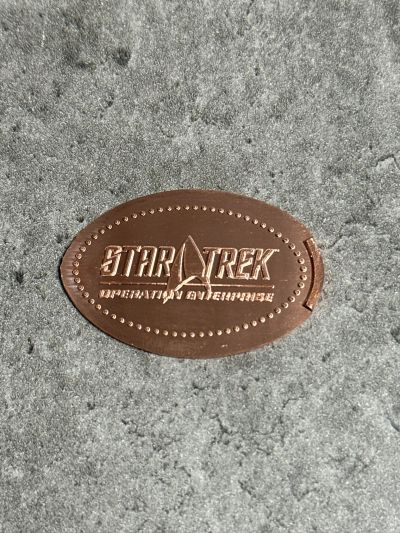 Souvenirmunt – motief van muntautomaat Movie Park - Star Trek (Warner-Allee 1, 46244 Bottrop)