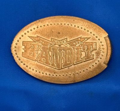Souvenirmunt – motief van muntautomaat Movie Park - Bandit (Warner-Allee 1, 46244 Bottrop)