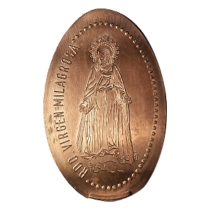 Virgen Milagrosa – Moneda elongada