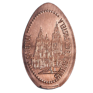 Catedral de Santiago – Geplette munt