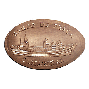 Barco de pesca – Pressmünze