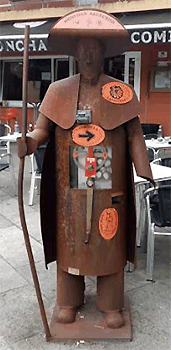 Muntautomaat Lavacolla in Santiago de Compostela