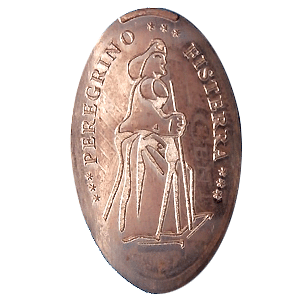 Peregrino de Fisterra – Pressmünze