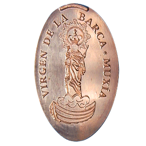 Virgen de la Barca – Pressmünze