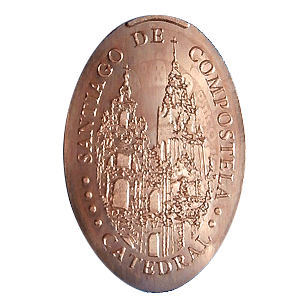 Catedral de Santiago – Geplette munt