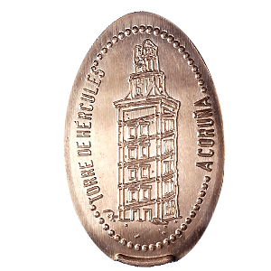 Torre de Hércules – Geplette munt