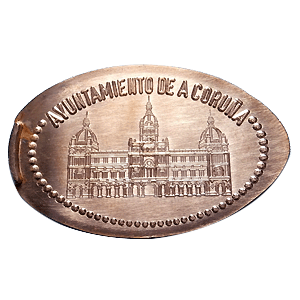 Ayuntamiento de A Coruña – Geplette munt