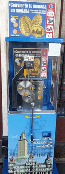 Muntautomaat Turística in A Coruña