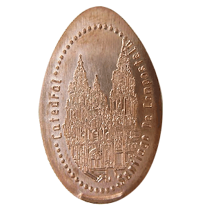 Catedral de Santiago – Geplette munt