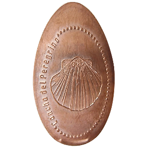 Concha de peregrino – Geplette munt
