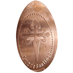 Cruz de Santiago – Geplette munt