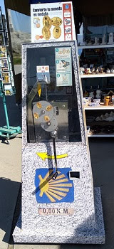 Muntautomaat Faro de Finisterre 5 in Fisterra