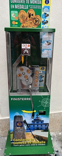 Muntautomaat Finisterre (2024) in Fisterra