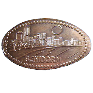 Skyline Benidorm – Geplette munt