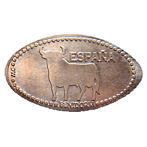 Toro de Osborne – Geplette munt
