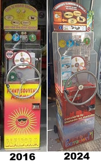 Muntautomaat Turística in Benidorm