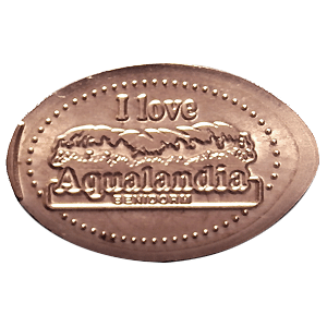 I Love Aqualandia – Pressmünze