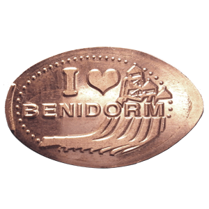 I Love Benidorm – Pressmünze
