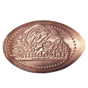 Logo Mundomar – Geplette munt