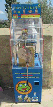 Muntautomaat Terra Mítica in Benidorm